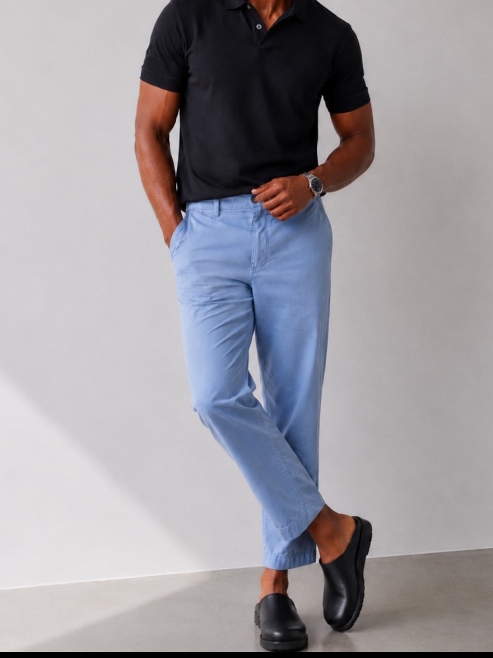 Polo by Ralph Lauren Preppy Light Blue Relaxed fit 5 Pocket Men’s Chinos Pants